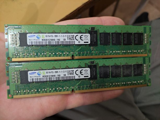 Оперативна пам'ять DDR3 ECC, 2x8gb 16gb