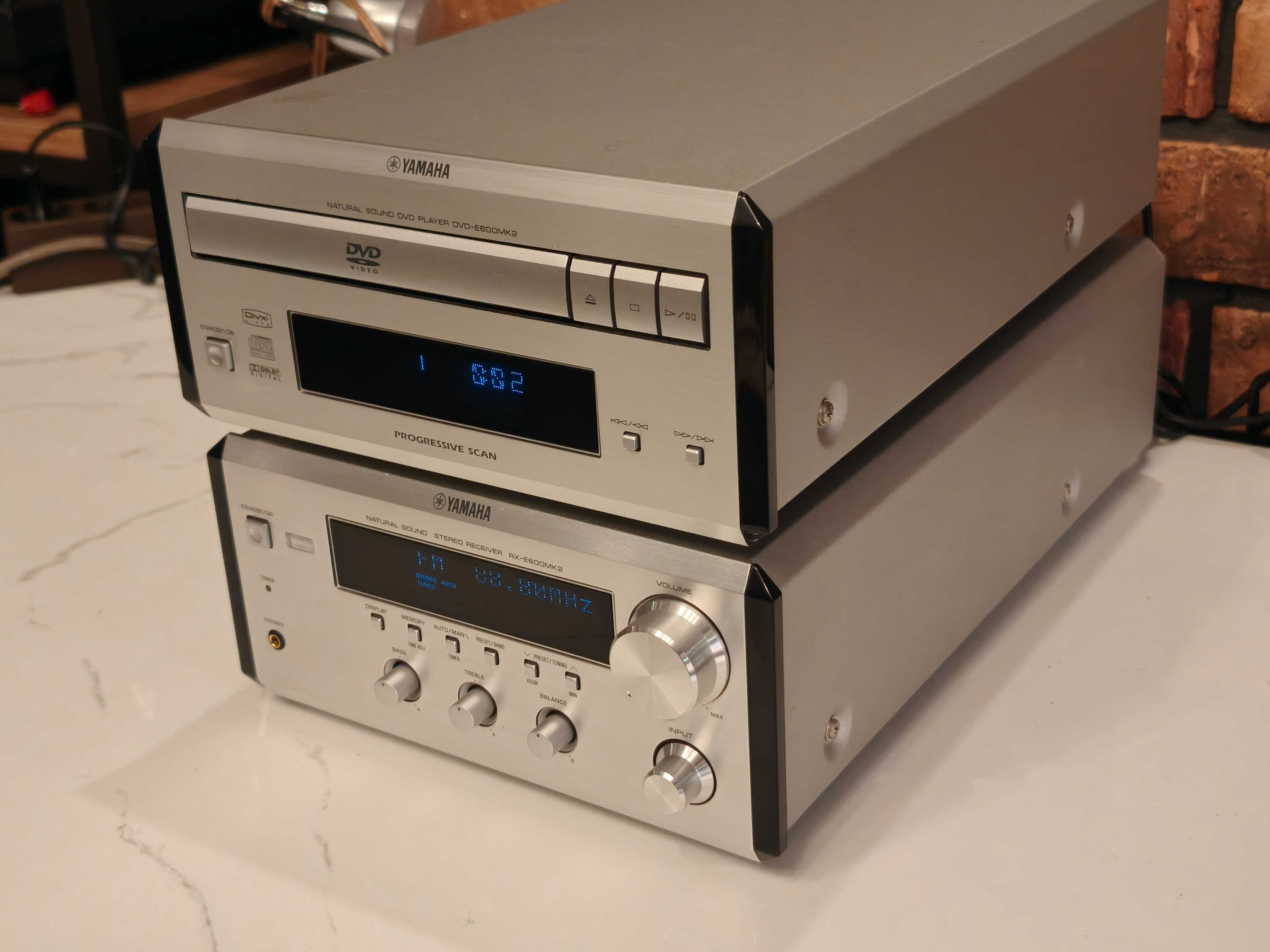 YAMAHA Pianocraft E600 mk2 ! Znakomity zestaw STEREO !