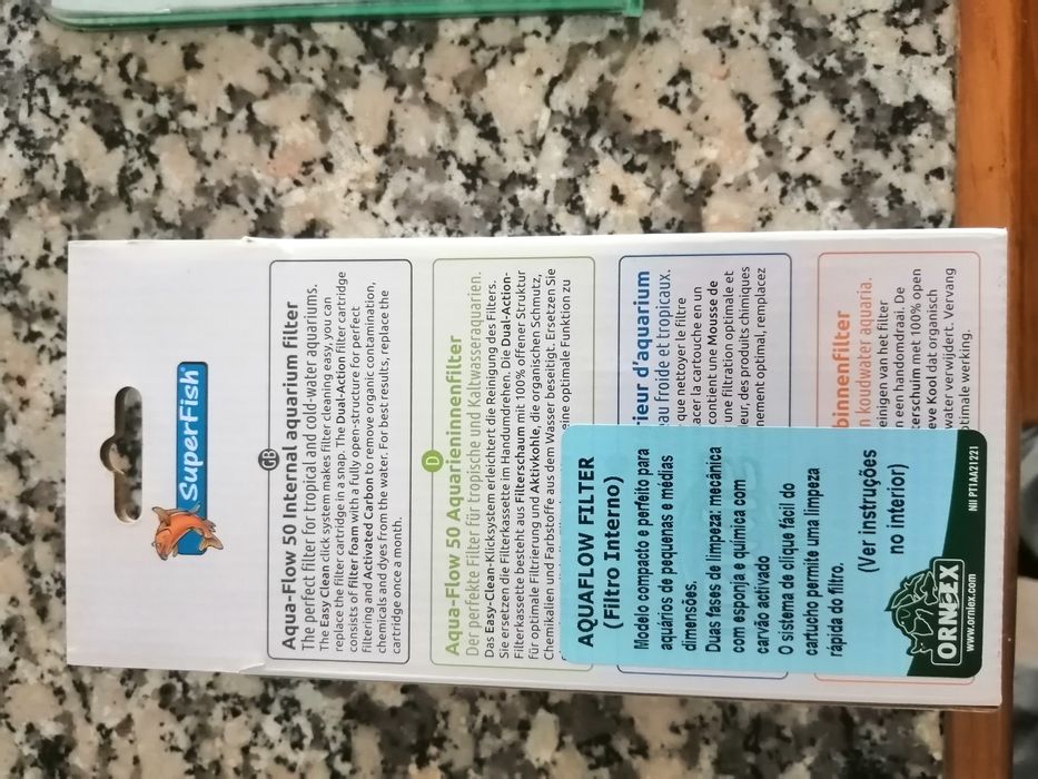 Aquário e Filtro