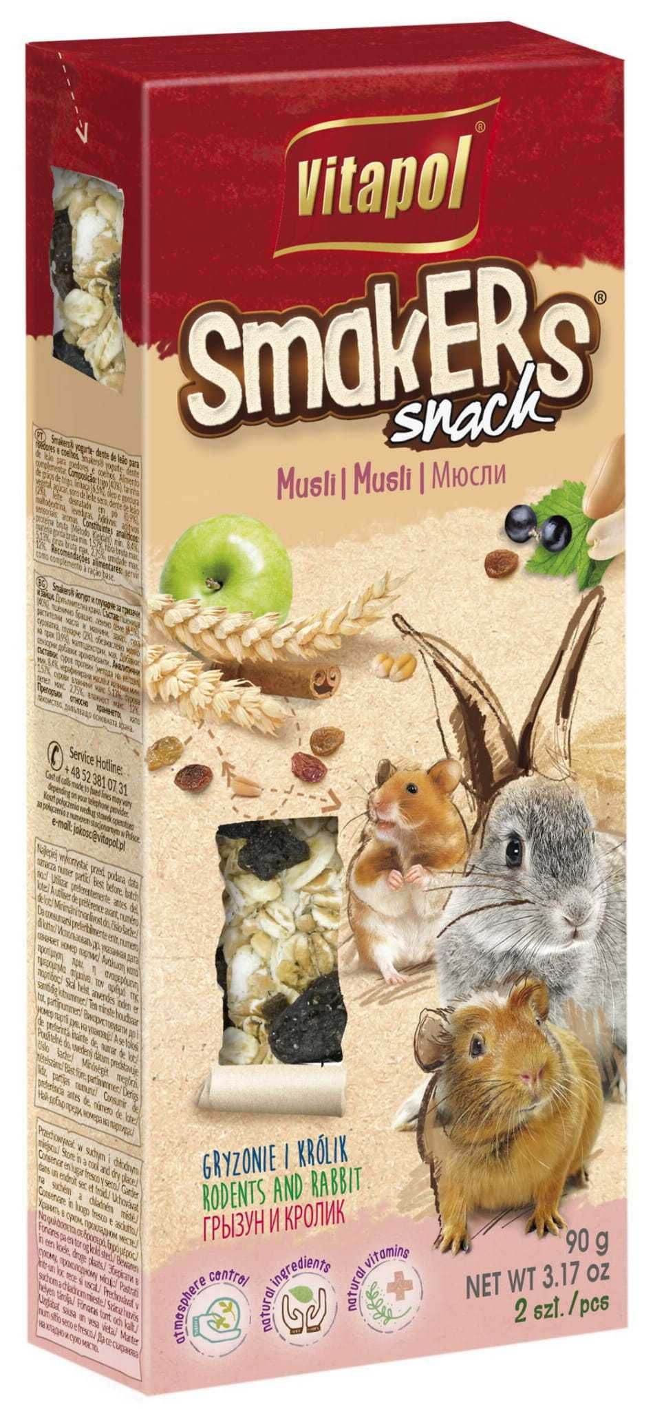 VITAPOL Smakers Snack, Smakers Snack High Premium Magic Line 8 szt