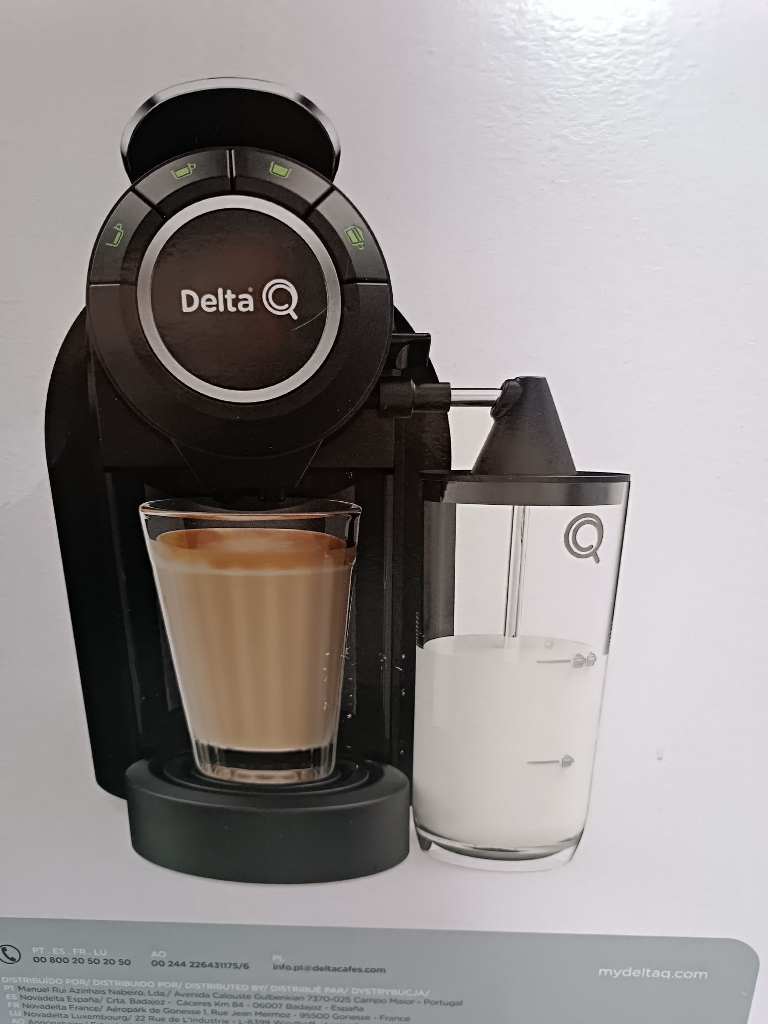 Ekspres do kawy Delta MilkQool nowy czarny