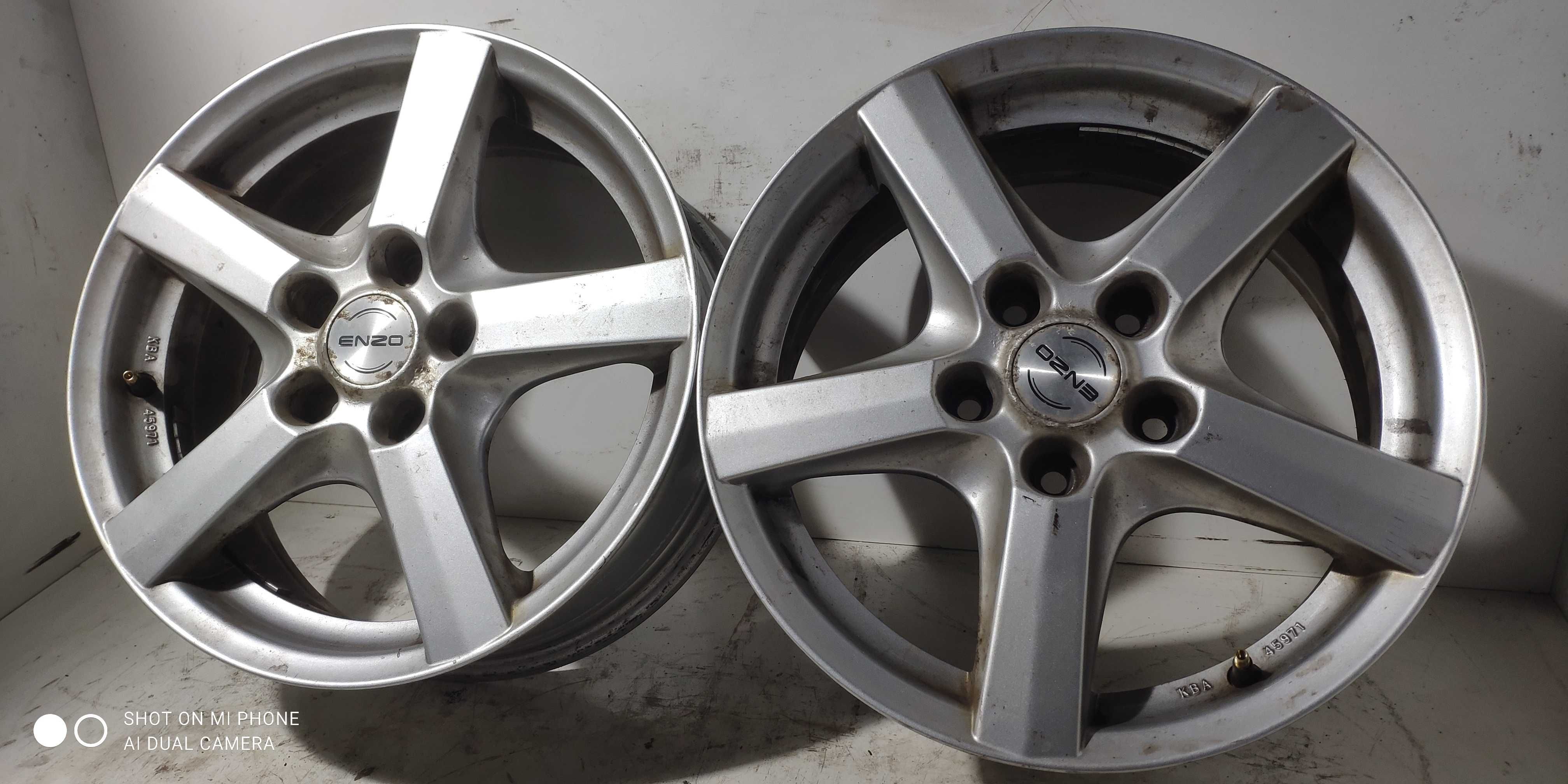 Felgi 5x114,3 ENZO 6,5Jx16H2 zapas 1szt 67mm alus ET45 KBA 45971 2szt
