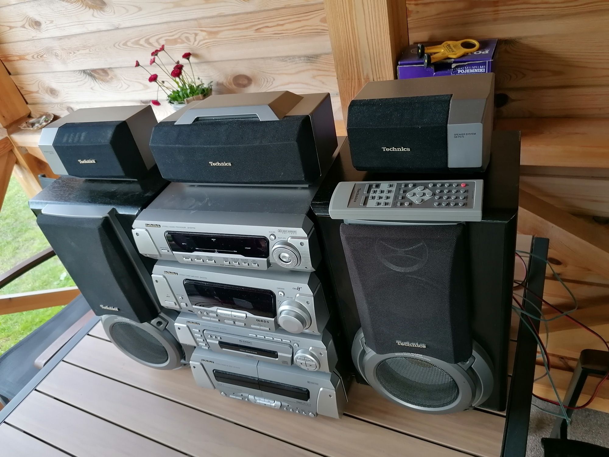 Wieża stereo Technics SH-EH750 Super Stan!!!