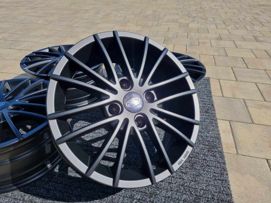 Ford Fiesta 15" Alufelgi nowe 4x108 Fiesta Fusion Felgi Czarne