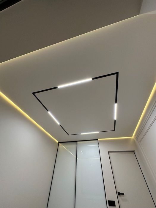 Натяжні стелі на будьякий смак.