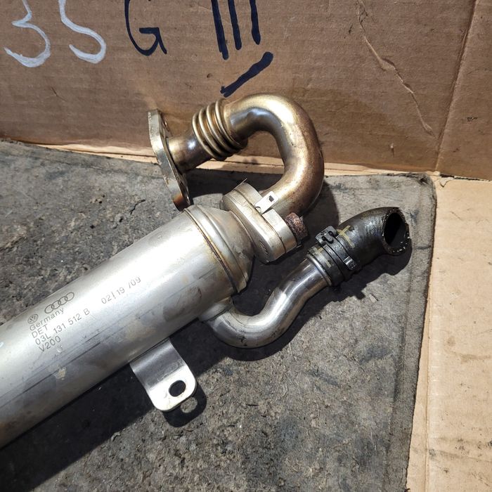 Chlodniczka rurka spalin EGR vw golf VI Touran audi seat skoda 2.0TDI