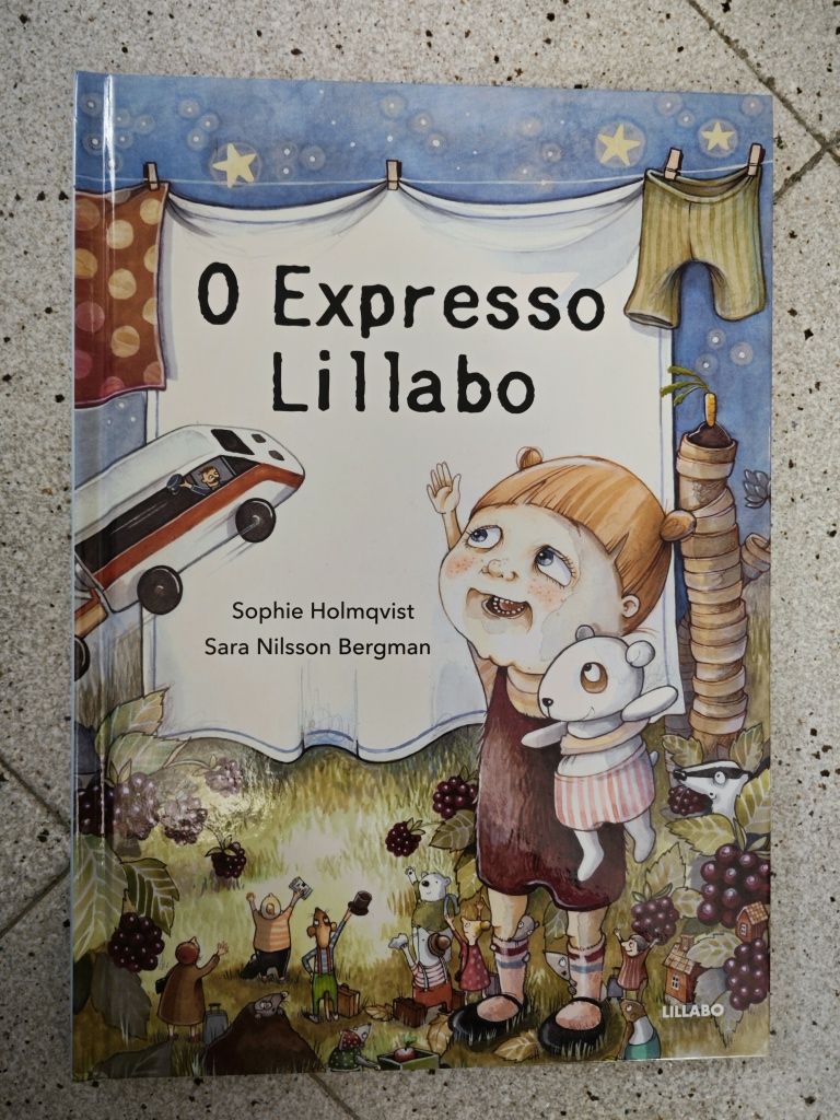 Livro infantil "O Expresso Lillabo"