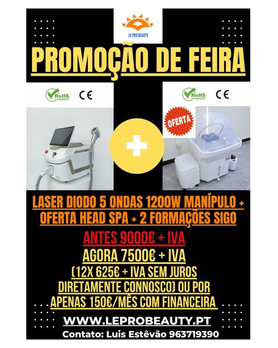MEGA NOVIDADE Laser Diodo 5 Ondas +  garantia + Curso DGERT