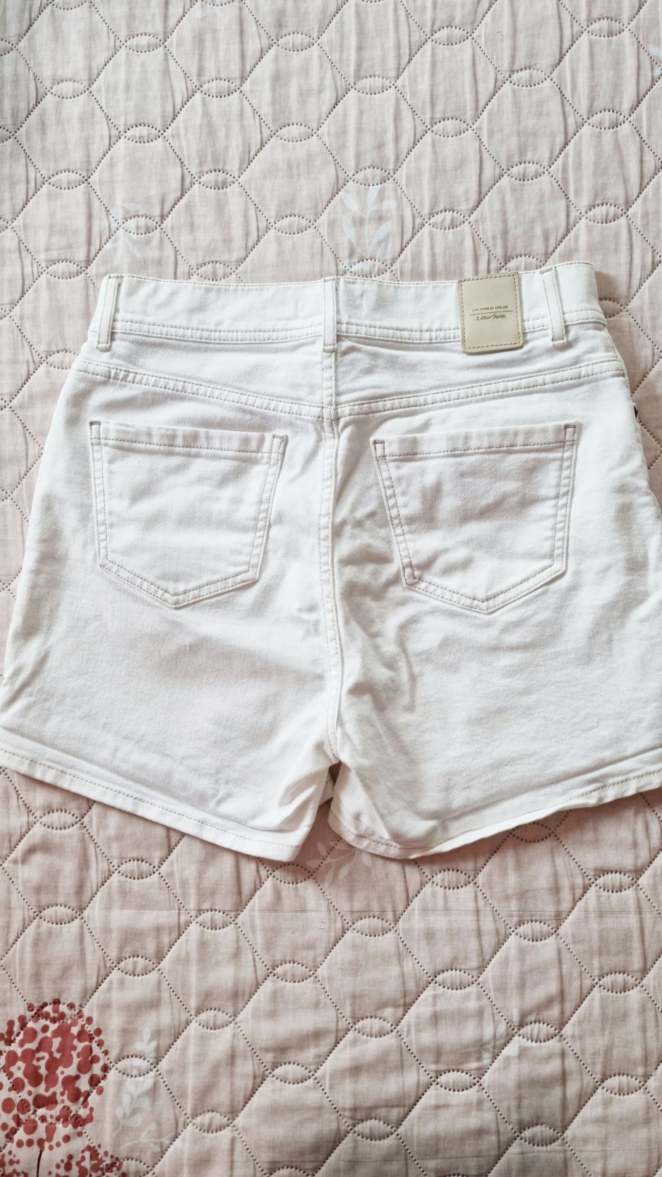 Шорти джинсові, білі шорти