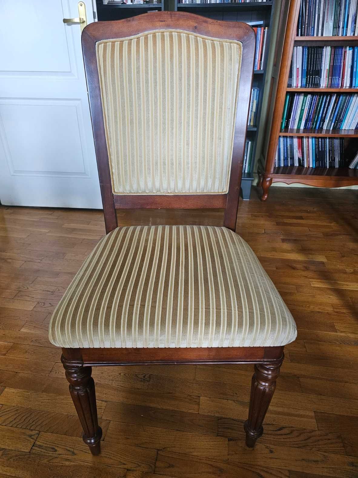 2 krzesła i 2 fotele rustykalne