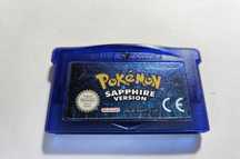 Pokemon Sapphire Version Nintendo Gameboy Advance Game Boy Oryginalne