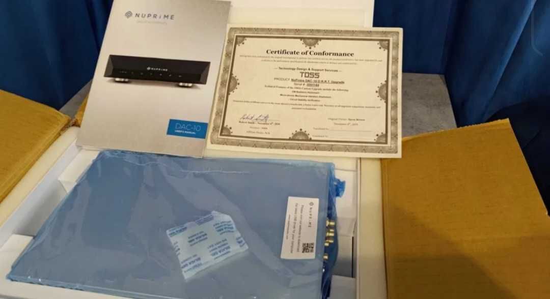 Nuprime dac 10 T.D.S.S - stan idealny!