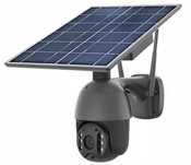 Kamera kopułowa solarna 4G 2 Mpx K&F Wifi zewnętrzna obrotowa