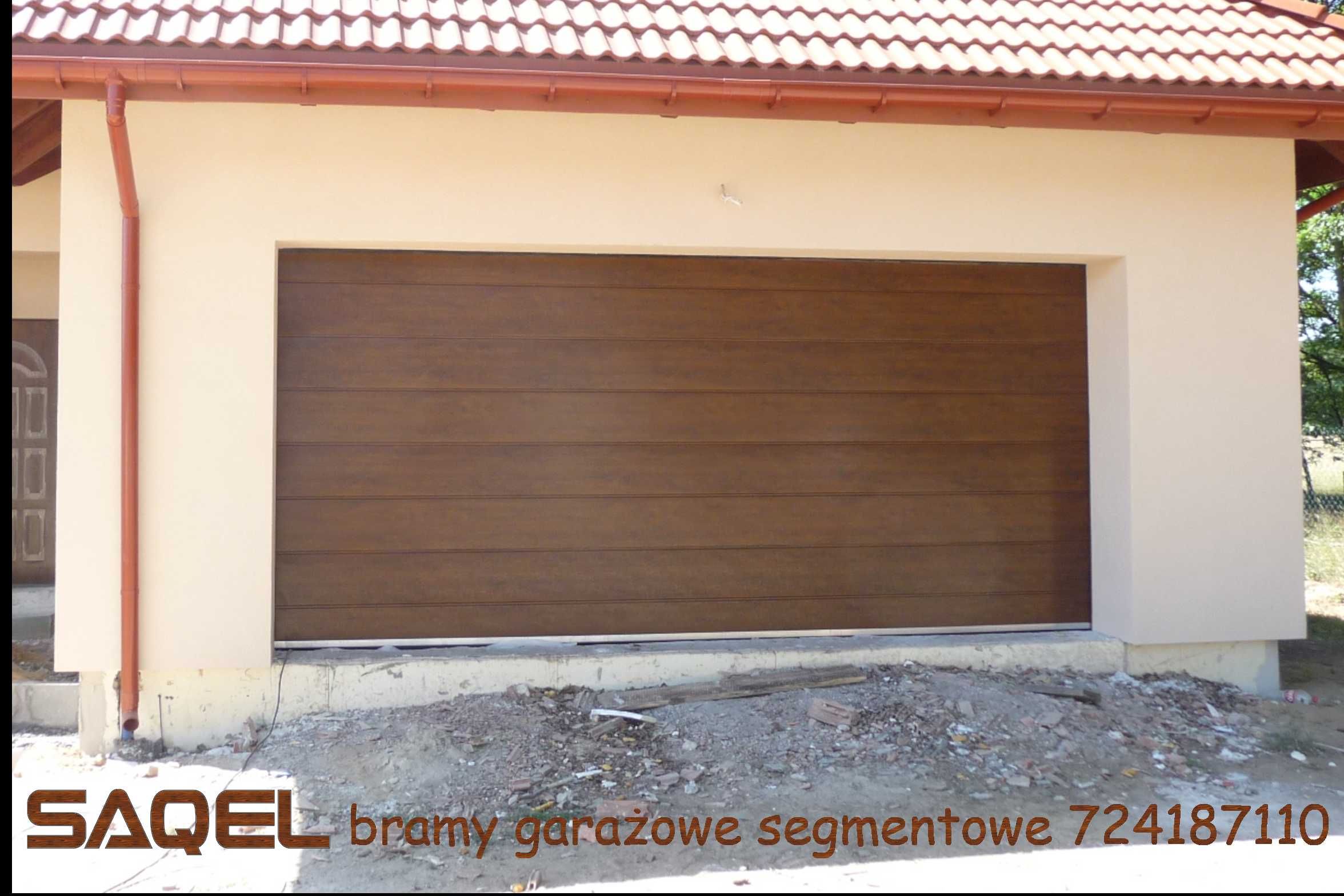 Bramy garażowe segmentowe SAQEL producent