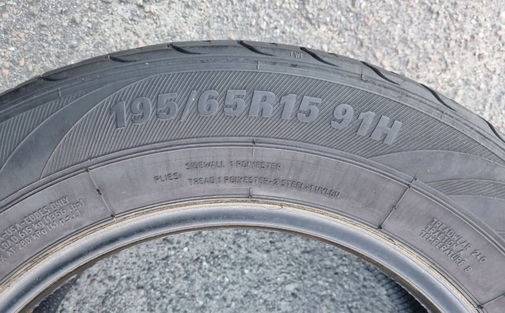 Шина одна Premiorri Solazo 195/65 R15 одиночка