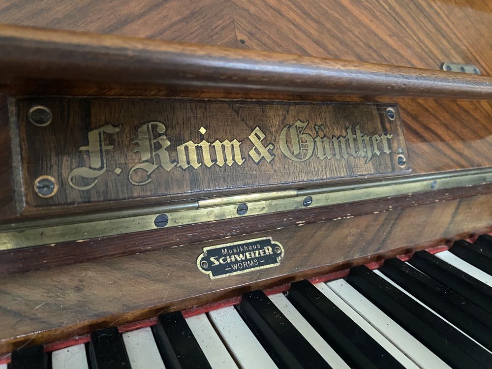 Pianino F.Kaim & Günther