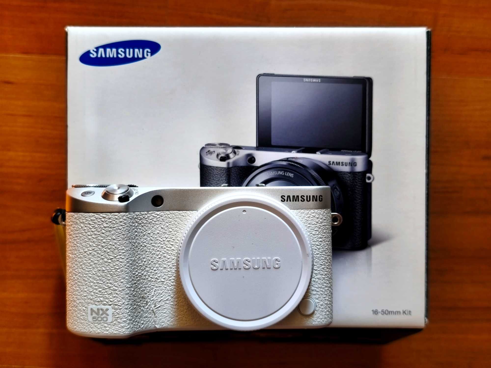Samsung NX500 body. Bogaty zestaw