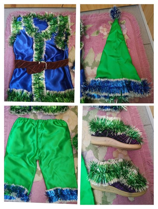 Костюми карнавал:Осінь,Ос.місяць/8-10р,Гномик новоріч./4-6р,прокат 200