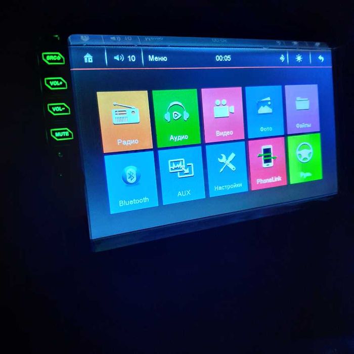 1дін Автомагнітола 7081b екран сенсор 2дін не андроїд