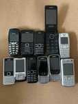 Zestaw 11 telefonów komórkowych – Nokia + Alcatel – stan nieznany