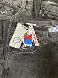 Polar Big Boy Jeans Silver Black