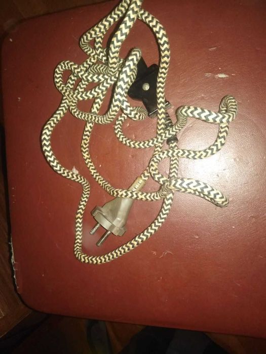 советский складной походный утюг