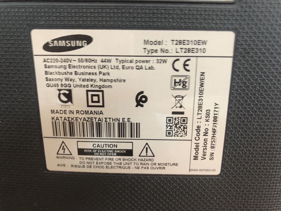 Tv samsung 28 polegadas