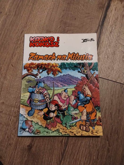Komiks "Kajko i kokosz. Zamach na milusia". Janusz Christa.