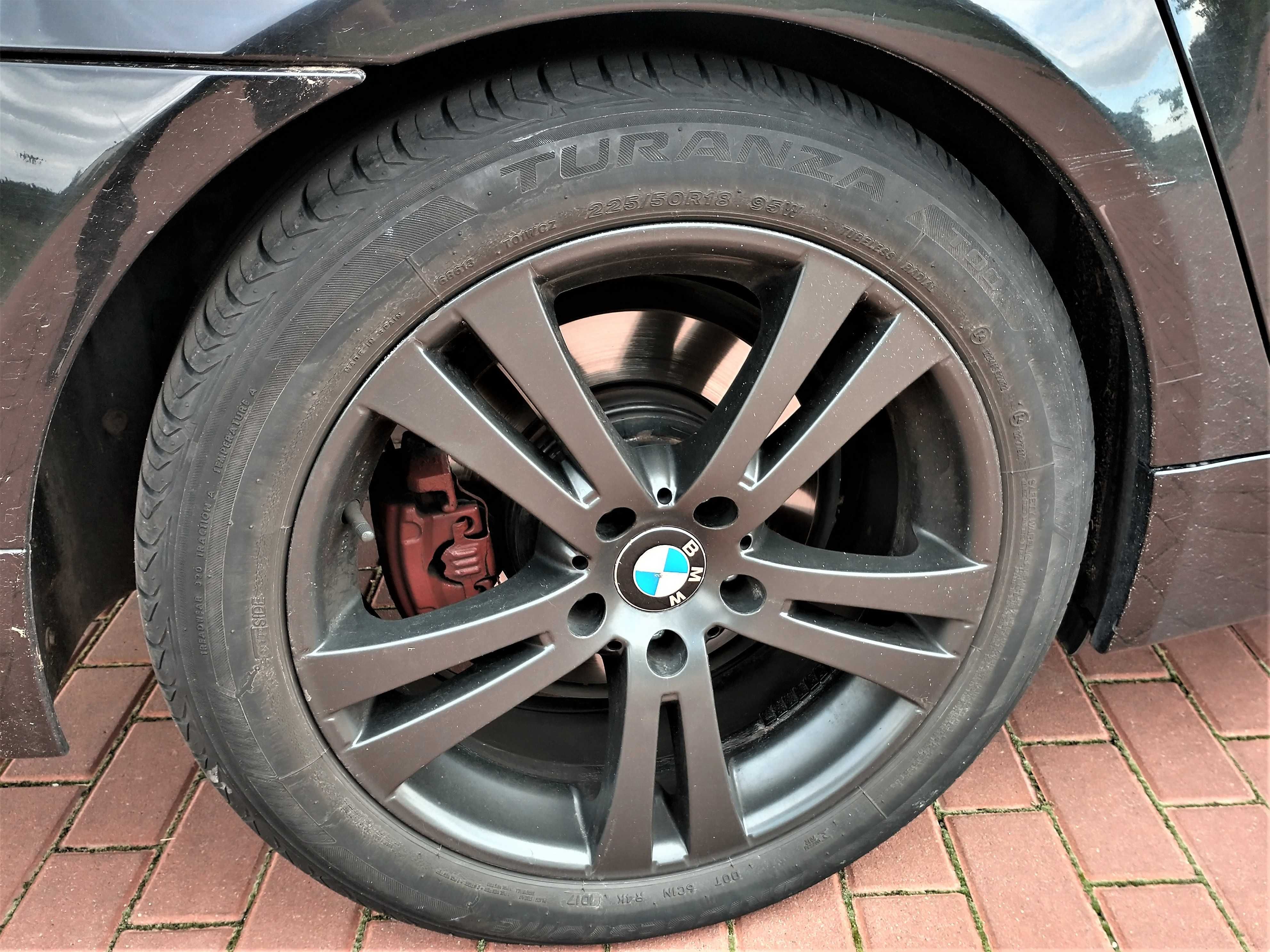 Alufelgi BMW 5x120 18" z Oponami Bridgestone 225/50R18. 2021r