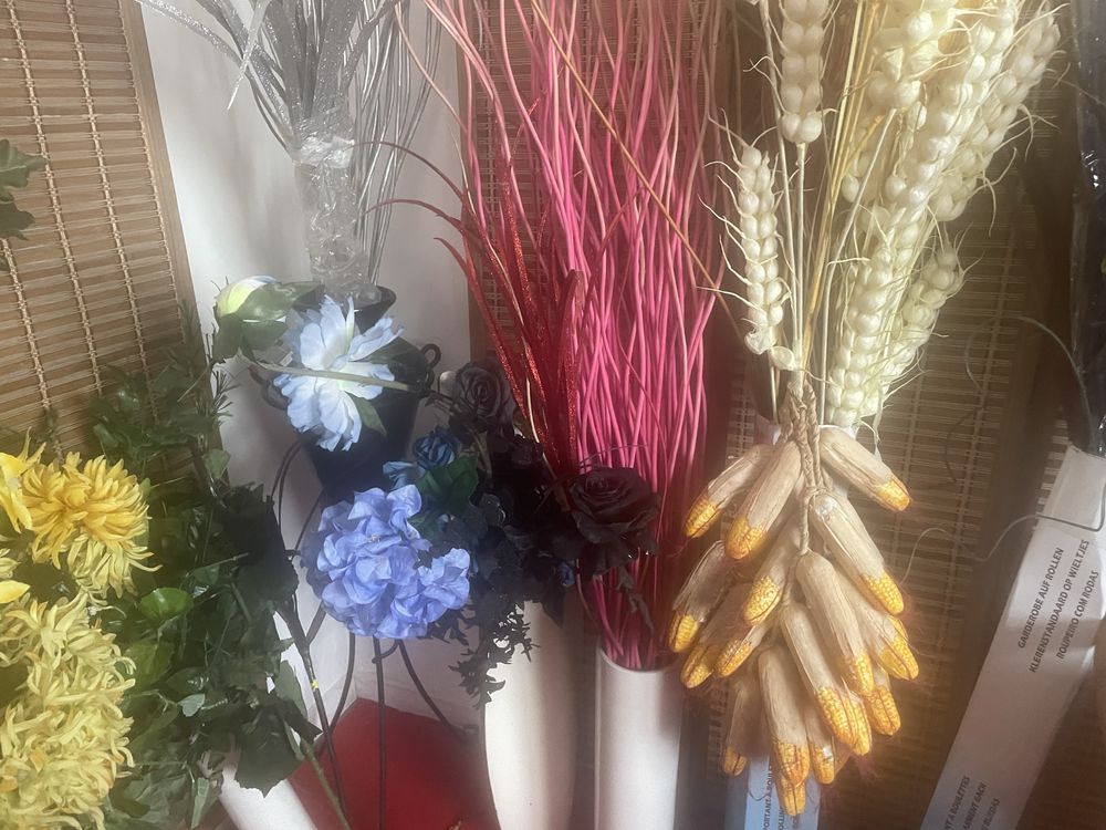 Flores Artificiais em Tecido