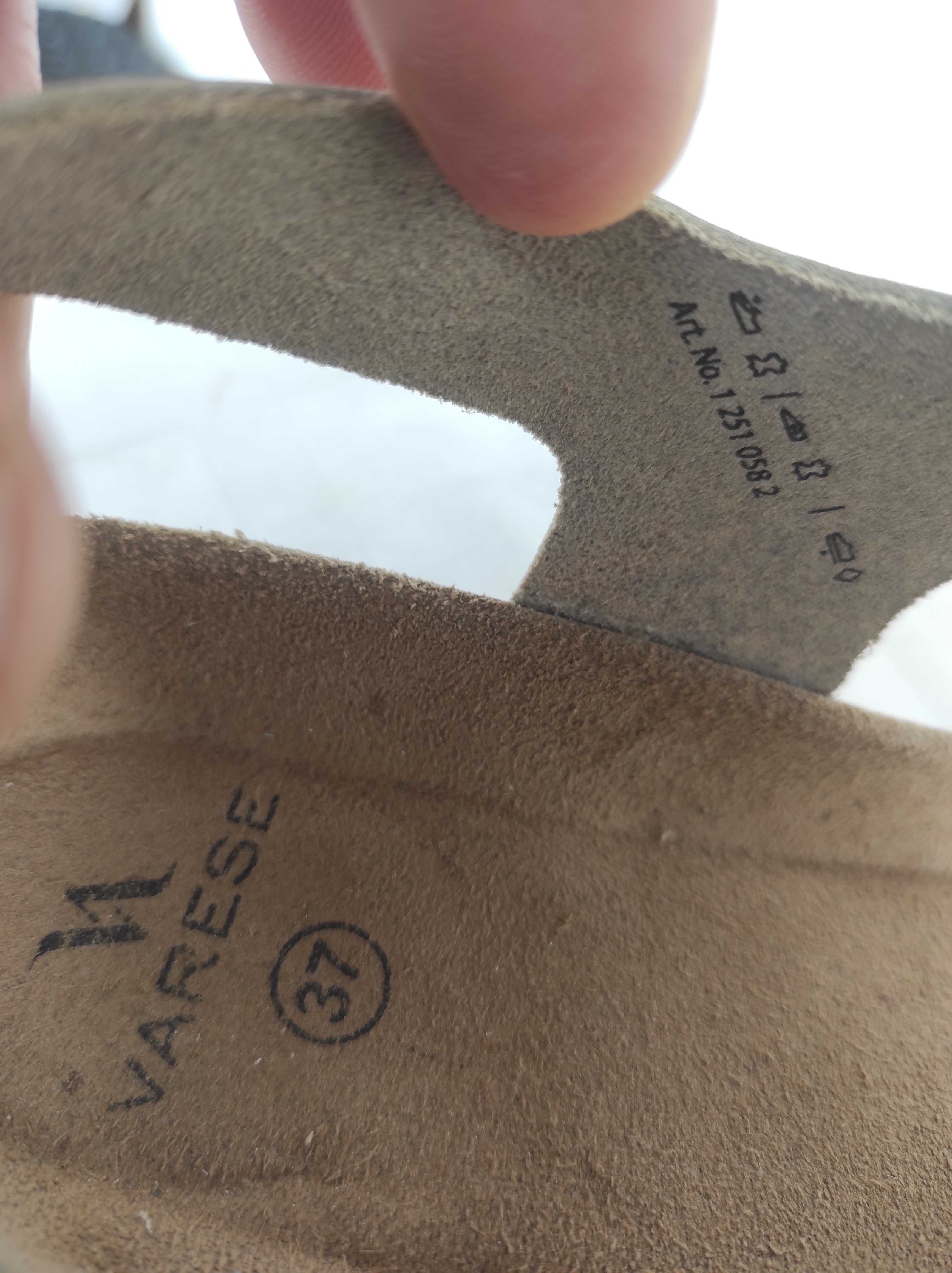 Босоножки кожанние ортопедические Varese по типу Birkenstock р.36