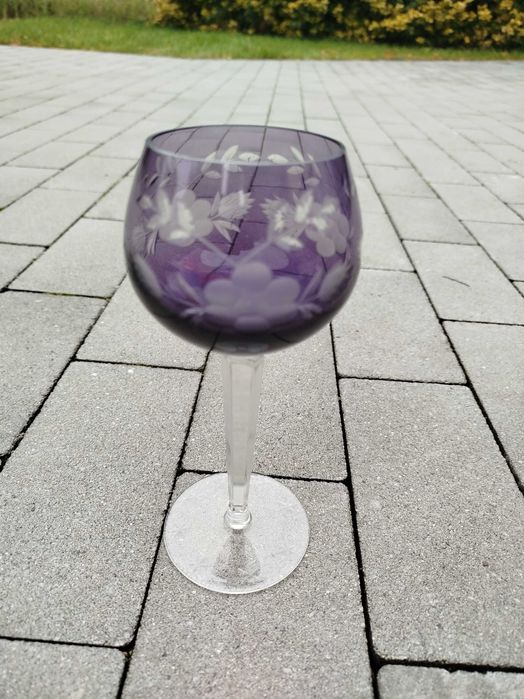 Kieliszki kryształowe rymery 5 sztuk