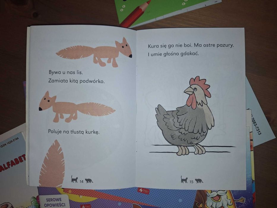 Zestaw 13 książeczek do nauki pisania i czytania