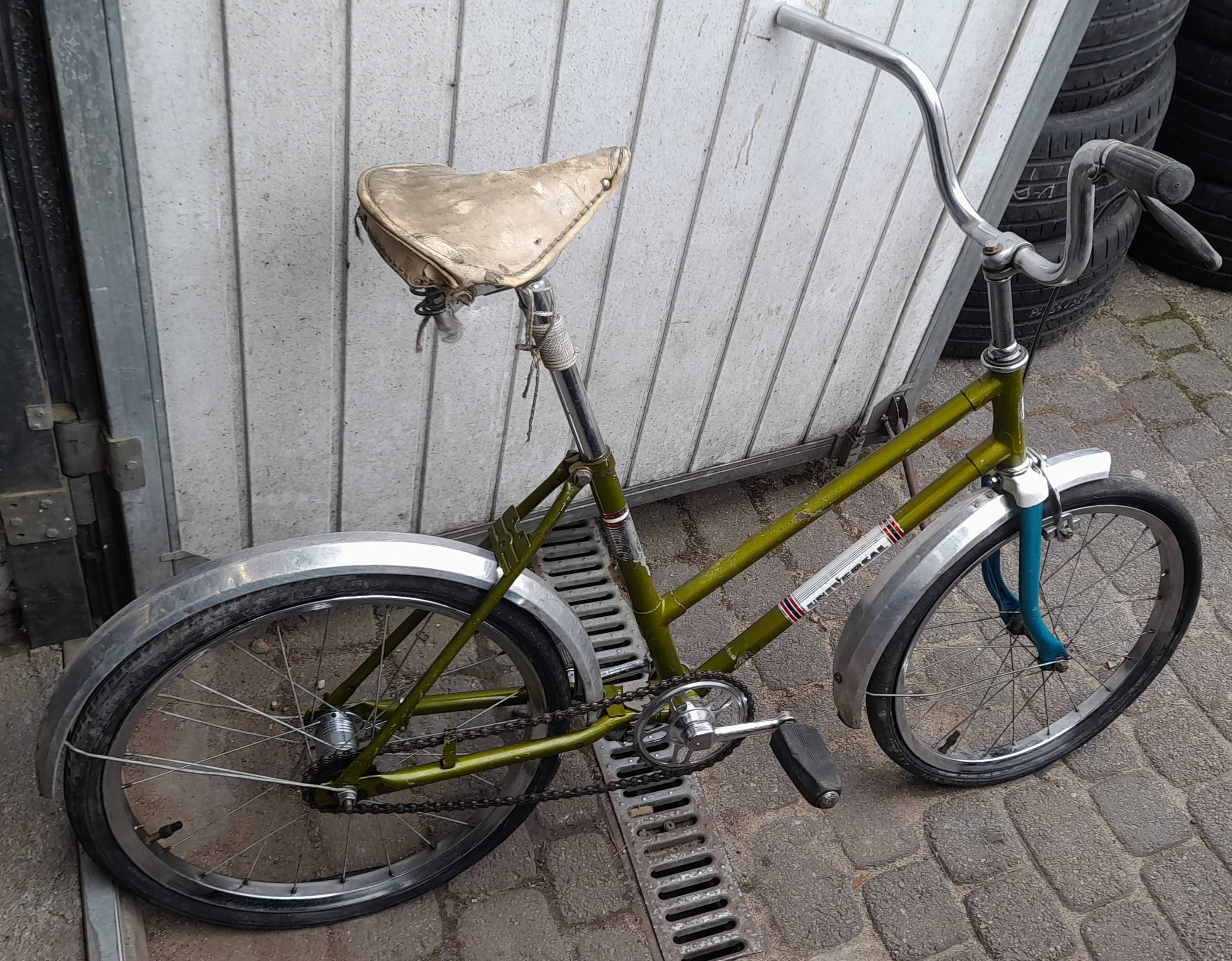 Rama roweru Romet Universal 20' PRL wypiaskowana stan bdb