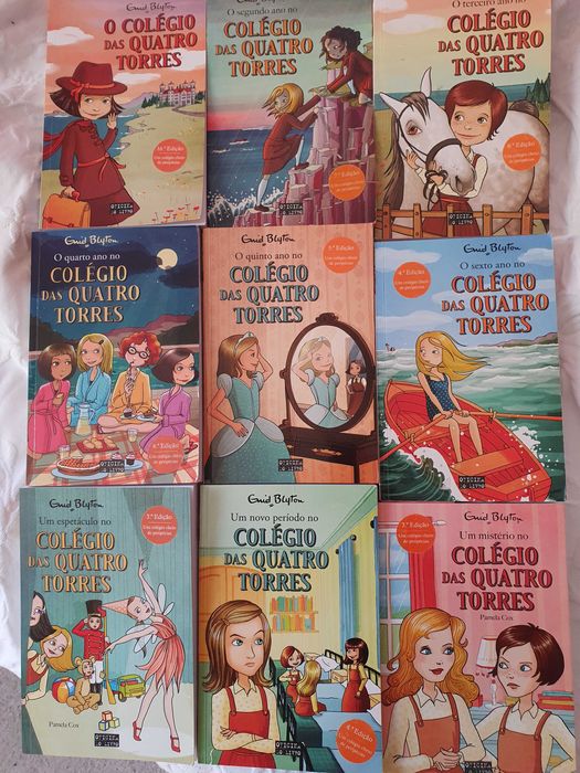 Livros da colecção Colégio das Quatro Torres