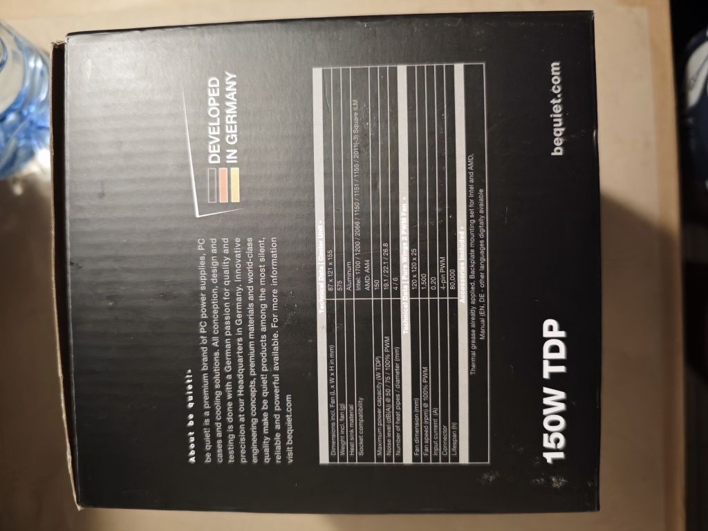 Bequiet pure rock 2 200w tdp