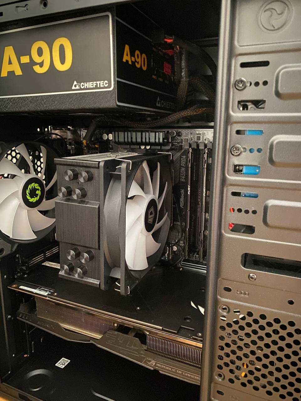 Ігровий Комп'ютер R5 3600/b450m/RX580 8GB/16GB DDR4/m2 500GB/HDD 500GB