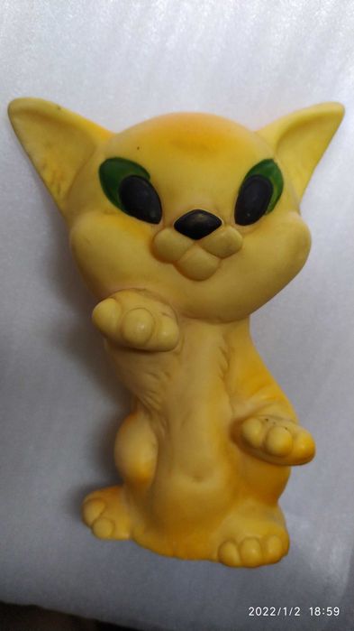 Колекційна дитяча гумова іграшка з часів СРСР