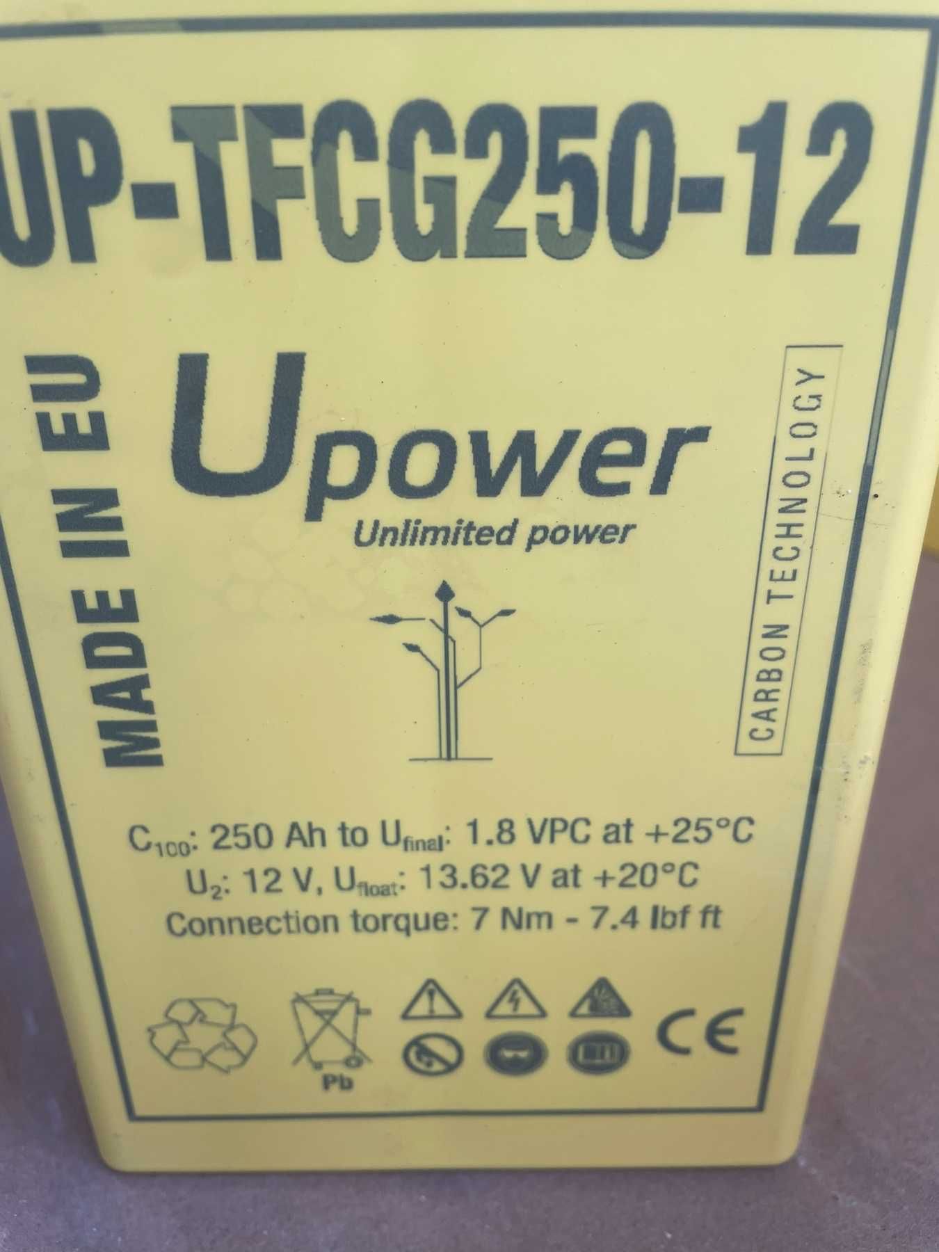 Акумулятор гелевий для ДБЖ UPower UP-FTCG250-12