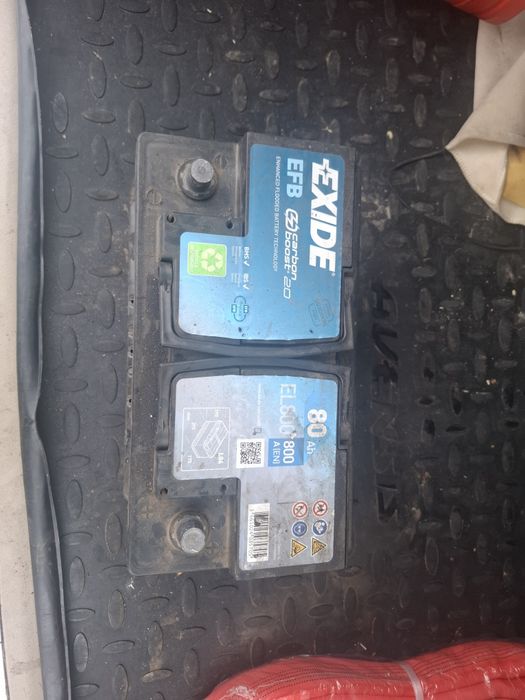 Акумулятор EXIDE EFB 12V 80Ah (плюс праворуч) (–I+) EL800