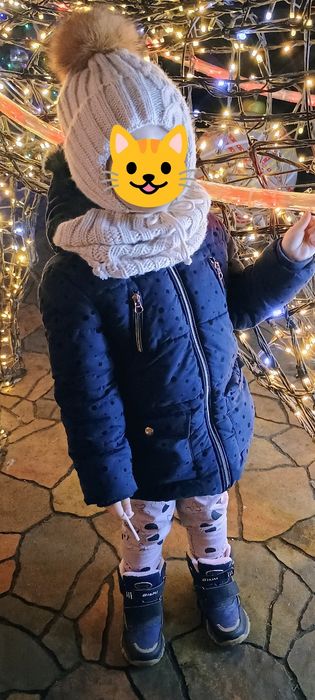 Зимова куртка для дівчинки