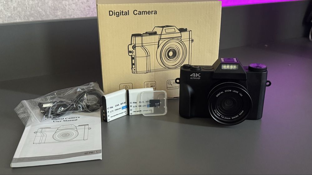 Фотоапарт Digital Camera 4K