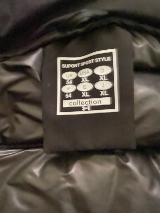 Пуховик зимовий under armour