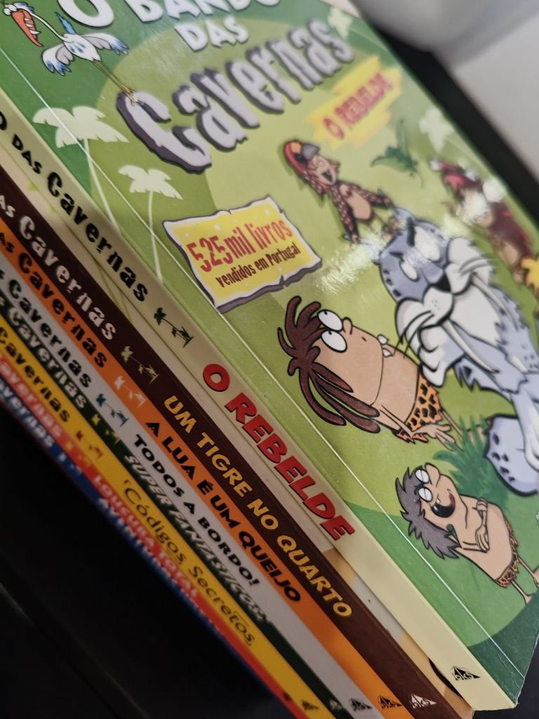 Livros o bando das cavernas
