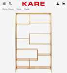 Regał Kare Loft 115x195 cm. Nowy!