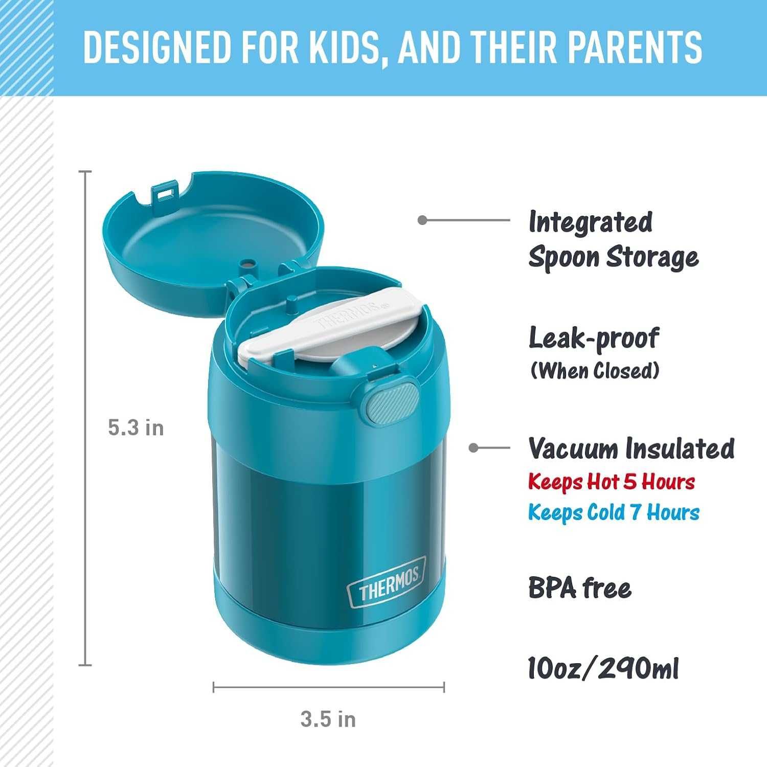 Thermos Funtainer Дитячий термос для їжі 290 мл