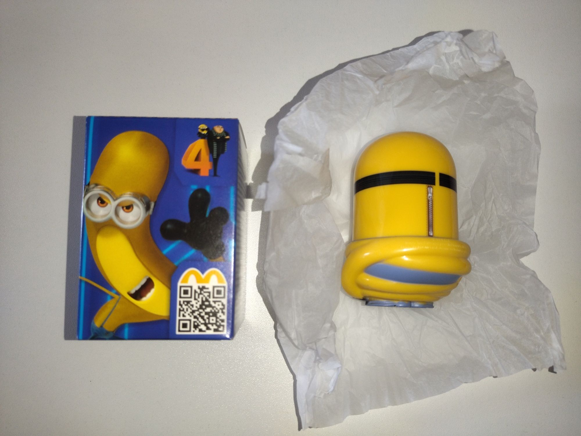 Figura Minions da coleção McDonald's 2024