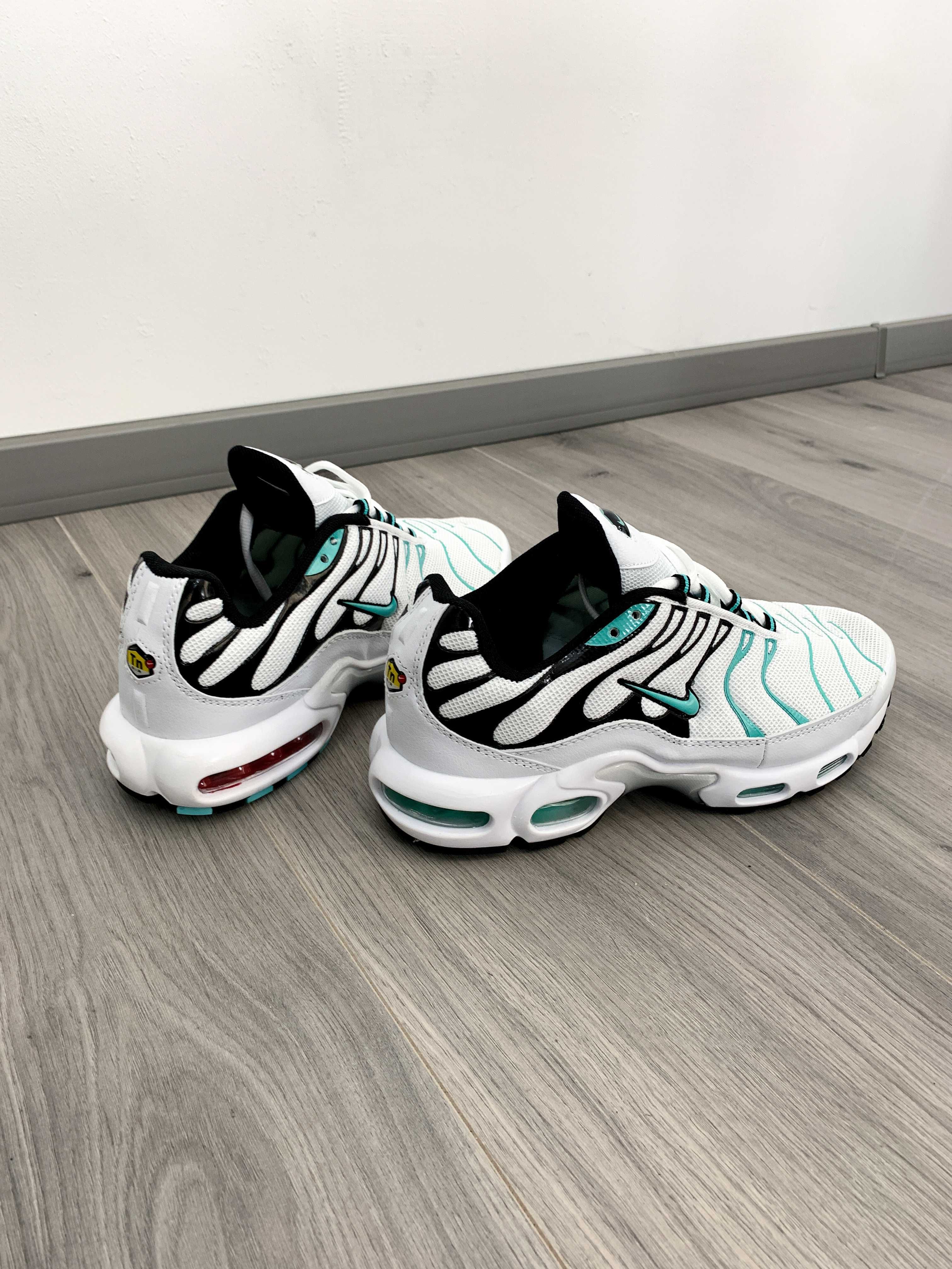 !SALE! Nike Air Max TN Plus White Black 40 41 42 43 44 45 46 найки тн