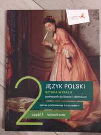 Język Polski sztuka wyrazu klasa 2 część 1 romantyzm podręcznik GWO