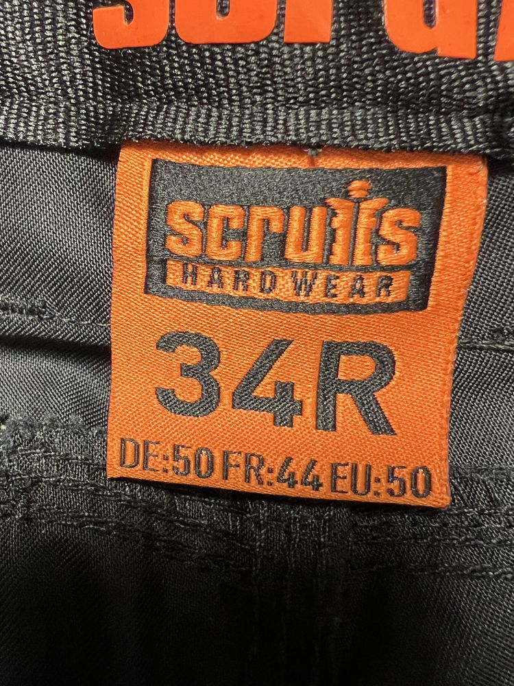 робочі штани Scruffs Pro Flex Holster Pocket Work Trousers Graphite